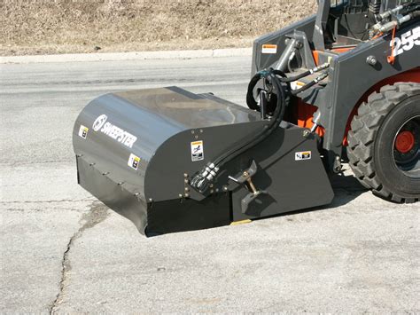 skid steer sweeper for sale ontario|skid steer sweeper with water.